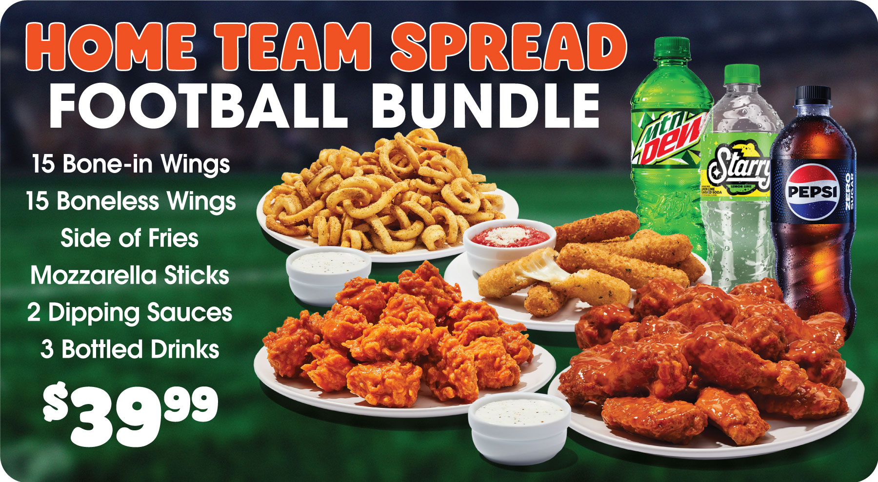 Hoots Wings by Hooters | Atlanta, Chicago, Detroit, and Southern California!